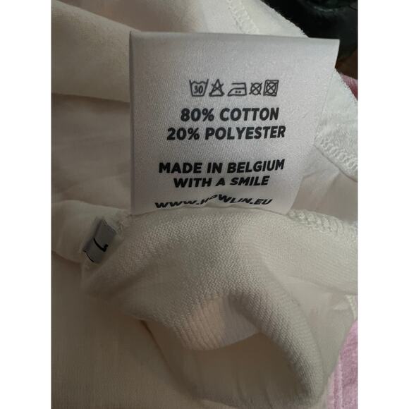 New Howlin" Fons Hand Dyed Men Top Tee in Light Pink Size Large Short Sleeves - Picture 8 of 10